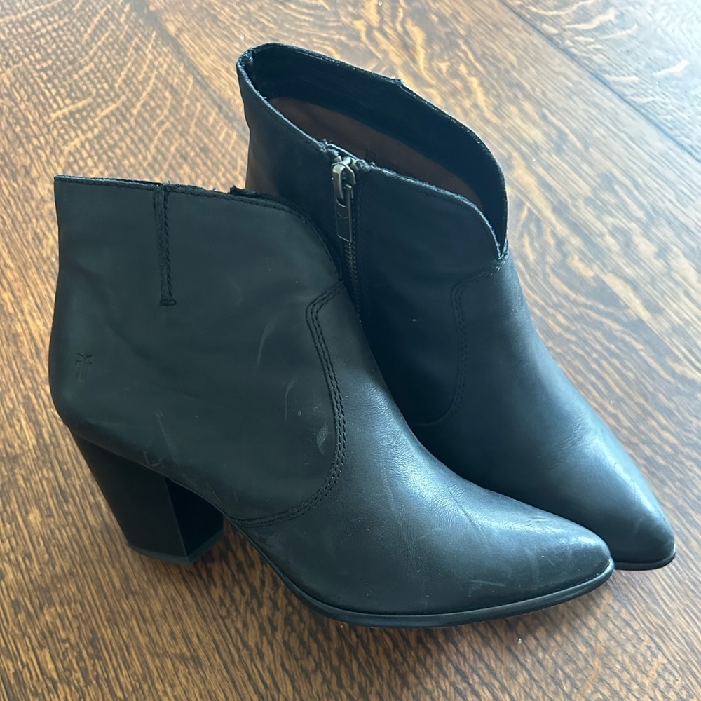 Women's Frye Black Ankle Boots